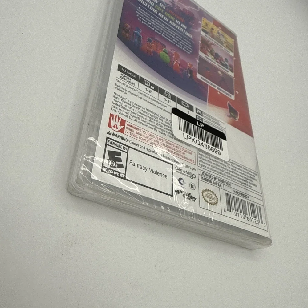 Miraculous Paris Under Siege Nintendo Switch Game GameMill Entertainment 2024